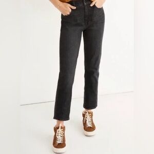 Madewell Black Ankle & Cropped Jeans